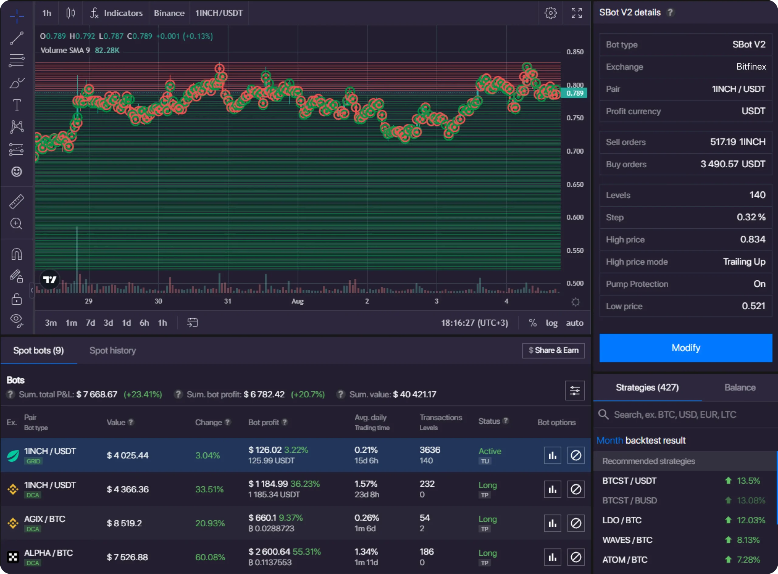 bitsgap trading-interface